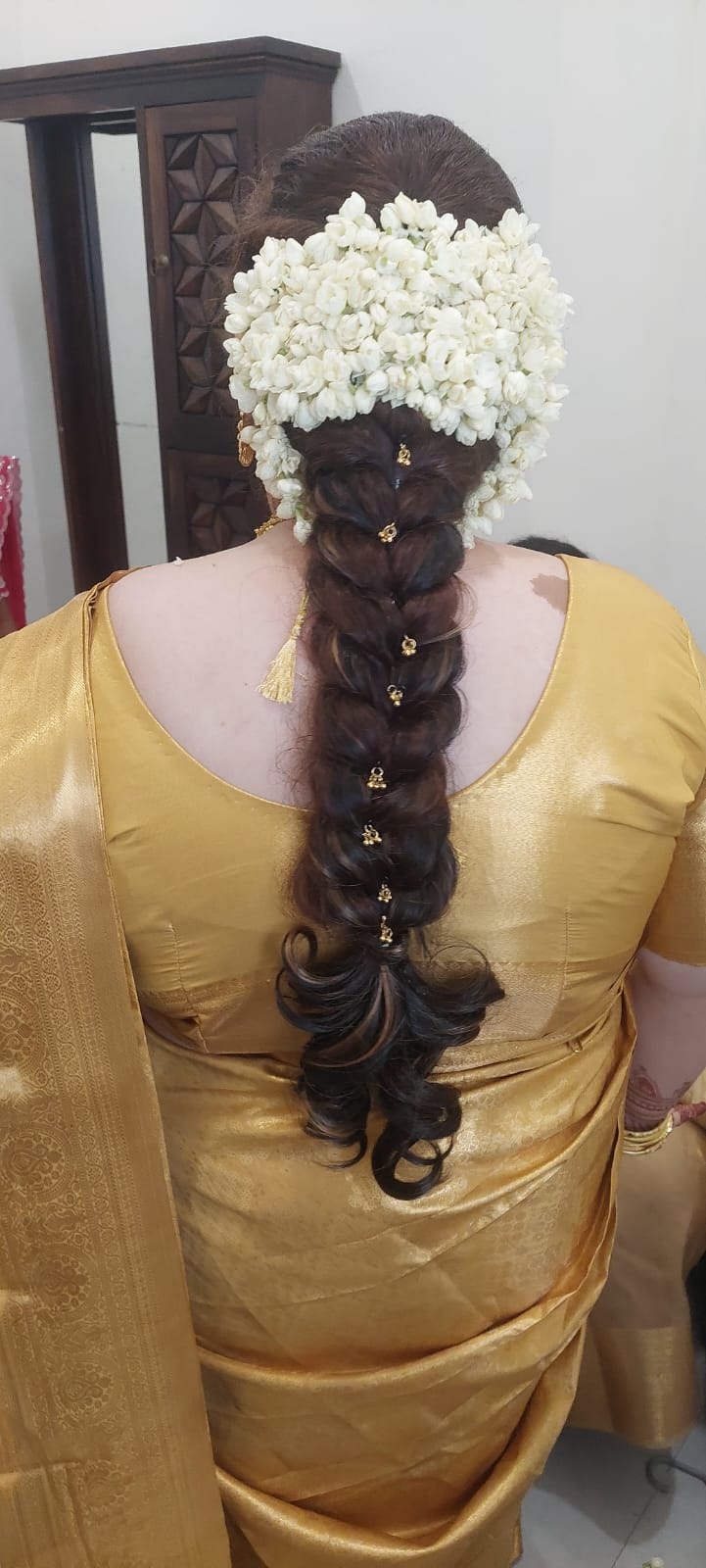 Smoothening Hair Transformation Before